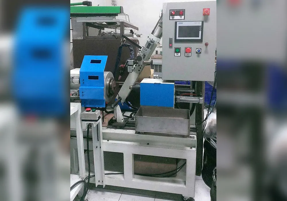 臥式自動焊圓機